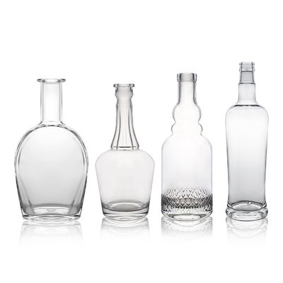 500ml 700ml 750ml 1000ml 긴 목 빈 유리 흰 와인 병 고 내구성