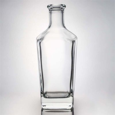 위스키, 보드카, 테킬라, 진, 럼을 위한 독특한 정사각형 유리병