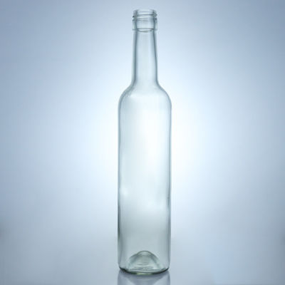 500ml 위스키 진 럼 와드카 데칼 표면 처리 및 스크루 톱