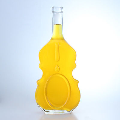 디칼 표면 처리 와인 및 음료용 유리 병 350ml 500ml 750ml 용량