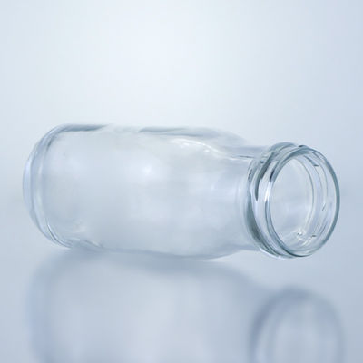 유리 목걸이 막대기 캡 250ml 330ml 텅 빈 둥글 병 주스 차 커피 음료