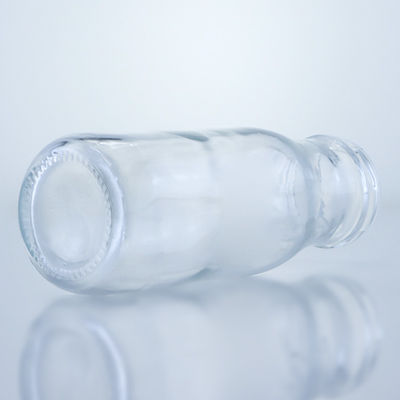 유리 목걸이 막대기 캡 250ml 330ml 텅 빈 둥글 병 주스 차 커피 음료