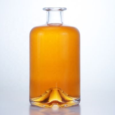 70cl 75cl 맞춤 디자인 맑은 유리 병 텐킬라 와드카 위스키 산둥에서