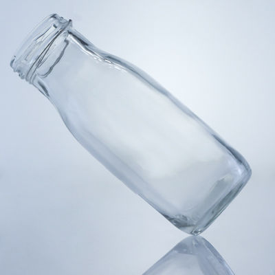 유리 목걸이 막대기 캡 250ml 330ml 텅 빈 둥글 병 주스 차 커피 음료