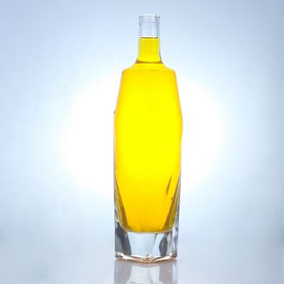 알루미늄 뚜?? 과 플린트 글래스 750ml 유리 술병 가장 인기있는 옵션