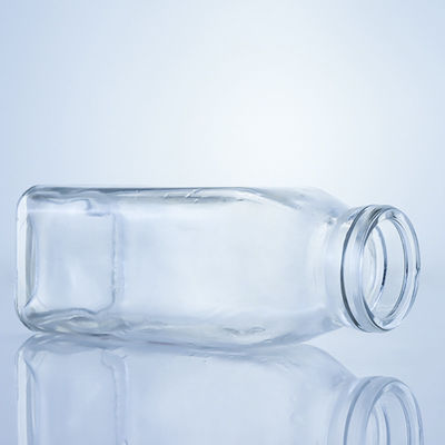 선명 또는 맞춤형 280ml 350ml 500ml 맞춤형 로고와 함께 광 유리 주스 병