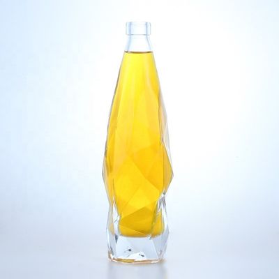 알루미늄 뚜?? 과 플린트 글래스 750ml 유리 술병 가장 인기있는 옵션