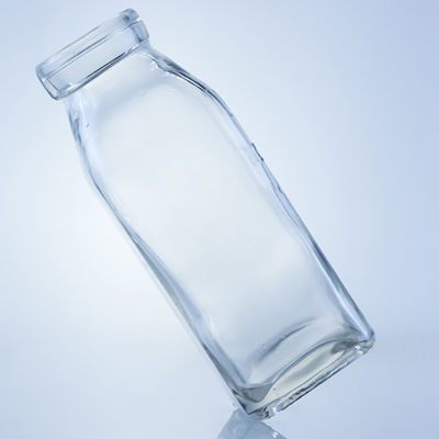 선명 또는 맞춤형 280ml 350ml 500ml 맞춤형 로고와 함께 광 유리 주스 병