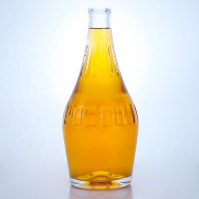 캡 타입 코크 유리 병 70cl 75cl 클래식 디자인 병 산둥 원형