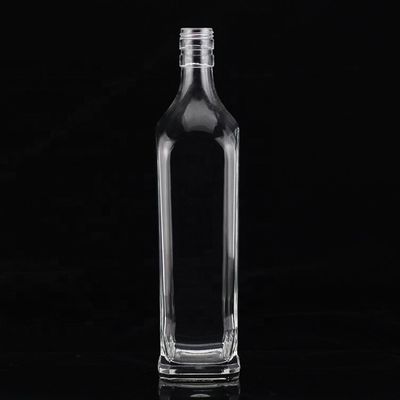 500ml 정사각형 유리 병에 추가 처녀 올리브 오일