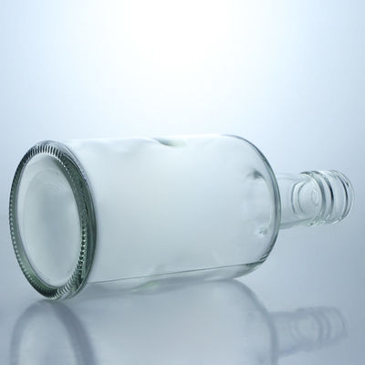 크라운 캡 밀폐 200ml 탄산 음료용 투명한 둥근 유리 병