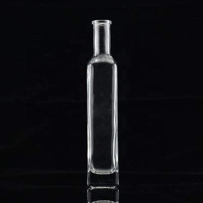 산성 에치 표면 처리 유리 병 몸체 재료 올리브 오일 500ml 750ml