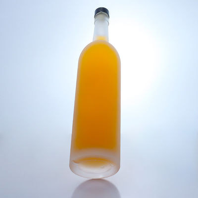 유리 기본 재료 12 온스 높은 플린트 음료 물 맥주 알루미늄 캡과 유리 병