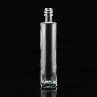 300ML 빈 가늘한 모양의 유리 요리 오일 병