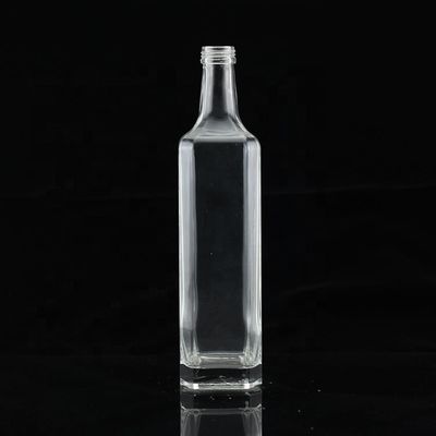 300ML 빈 가늘한 모양의 유리 요리 오일 병