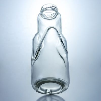 유리제품 황소 우유 음료 및 향신료 바닐라 맛을 내는 데칼 유리 병