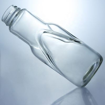 유리제품 황소 우유 음료 및 향신료 바닐라 맛을 내는 데칼 유리 병