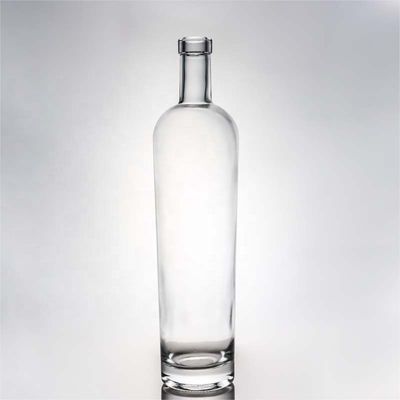 선명 또는 사용자 지정 코크 캡 700ml 750ml 원형 유리 병 Yuncheng Valiant
