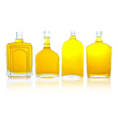 375ml 500ml 700ml750ml 슈퍼 플린트 유리 병 진, 보드카, 테킬라 럼