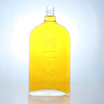 375ml 500ml 700ml750ml 슈퍼 플린트 유리 병 진, 보드카, 테킬라 럼