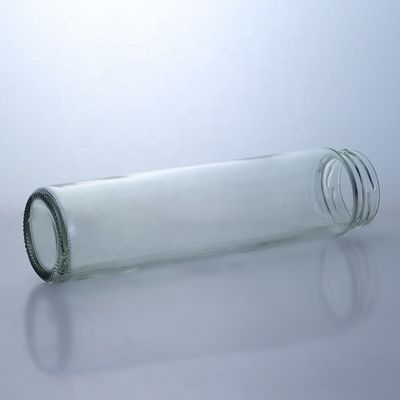 스크루 캡 커스터마이징 용량 우유 물 주스 콤부차를위한 유리 병