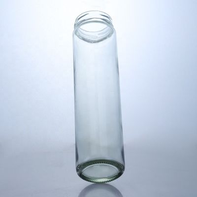 스크루 캡 커스터마이징 용량 우유 물 주스 콤부차를위한 유리 병