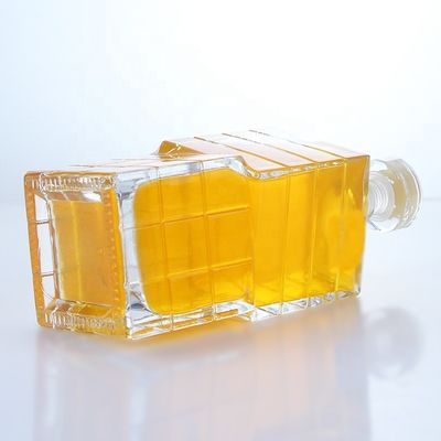 유리 제품 독특한 모양의 병 750ml 700ml 보드카 위스키 테킬라 브랜디