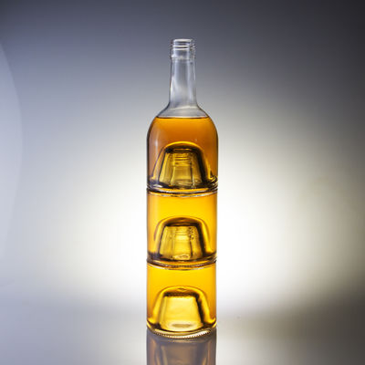 유리 몸매 최신 모델 알루미늄 뚜?? 50ml 100ml 200ml 미니 음주 위스키 병