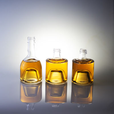 유리 몸매 최신 모델 알루미늄 뚜?? 50ml 100ml 200ml 미니 음주 위스키 병