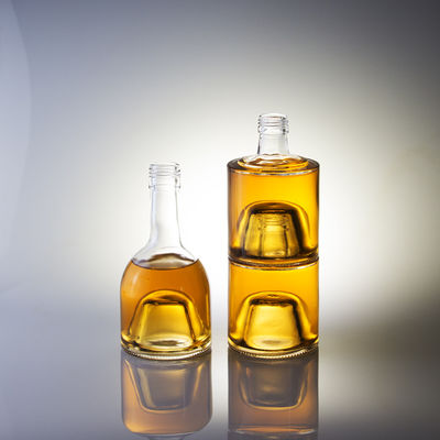 유리 몸매 최신 모델 알루미늄 뚜?? 50ml 100ml 200ml 미니 음주 위스키 병