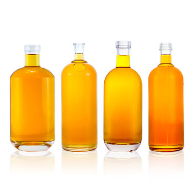 375ml 500ml 700ml 750ml 1000ml 유리 병 코크와 나사 뚜?? 이 있는 술