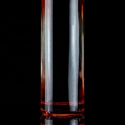 코팅 빨간색 750ml 테킬라 유리 병 독특한 디자인과 코크
