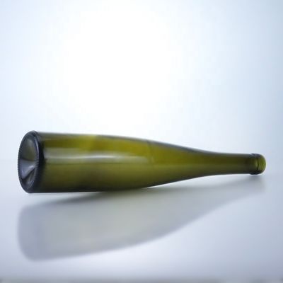 와인 또는 샴페인 포장용 500ml 700ml 고대 녹색 플린트 유리 병