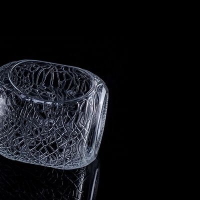 유리 둥글 조각 700ml 750ml 보드카 유리 병 코크 밀폐 유형 와인 병