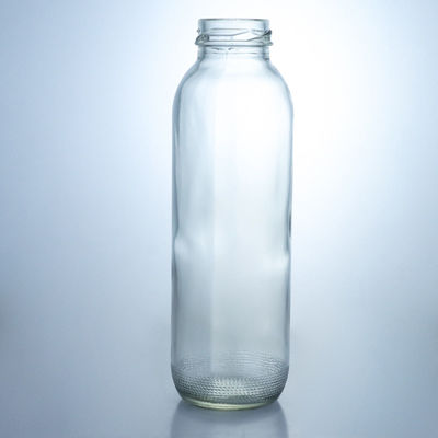 목걸이 재료 유리 350ml 둥근 모양의 유리 병