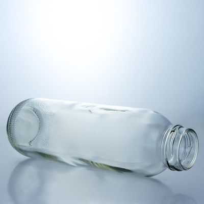 목걸이 재료 유리 350ml 둥근 모양의 유리 병