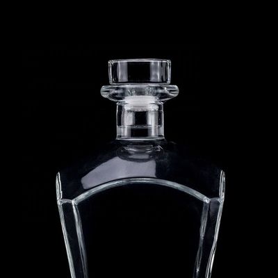선명 또는 맞춤형 슈퍼 플린트 유리 위스키 병 700ml 750ml 코크 막대