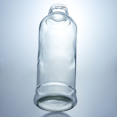 차 실린더형 420ml 유리 음료 병 코크 캡과 실린더 모양