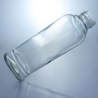 차 실린더형 420ml 유리 음료 병 코크 캡과 실린더 모양