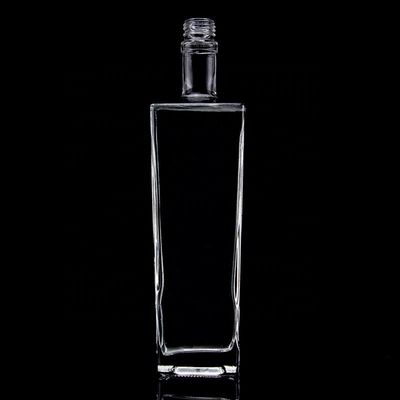 유리 위스키 병 정면 700ml 두꺼운 바닥 750ml 500ml 테킬라 술 병