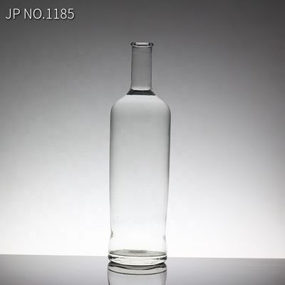 800ml 1000ml 3000ml 큰 용량 위스키 유리 병 둥근 500ml 칸 유리 물병