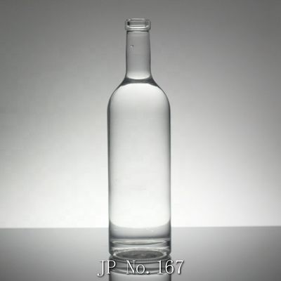 800ml 1000ml 3000ml 큰 용량 위스키 유리 병 둥근 500ml 칸 유리 물병
