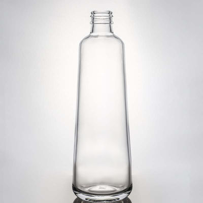 기본 재료 유리 500ml 700ml 750ml 슈퍼 플린트 둥근 선명한 유리 병