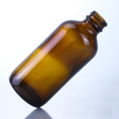 350ml 빈 유리 맥주 병 크라운 캡 실크 스크린과 핫 스탬핑 독특한 디자인