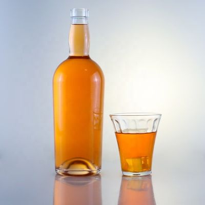음료 판매용 유리 목걸이 750ml 700ml 원형 병