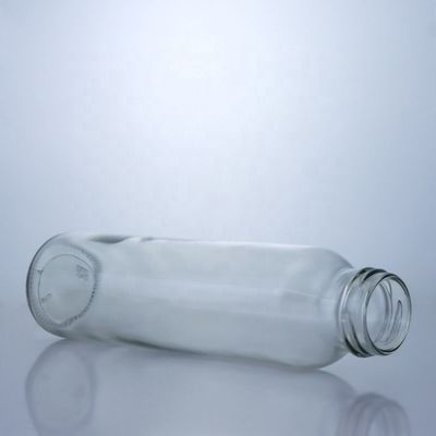 산업용 음료 일반 플린트 유리 물병 나사 뚜?? 350ml 500ml 750ml