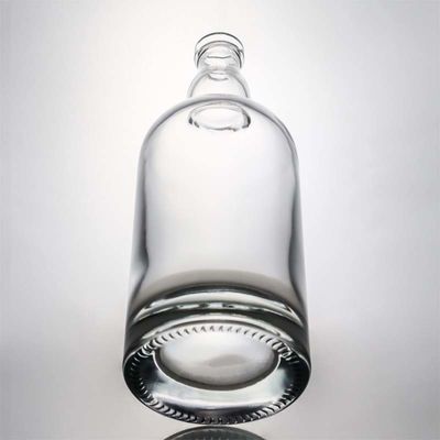 500ml 700ml 1000ml 둥근 모양의 플린트 유리 병