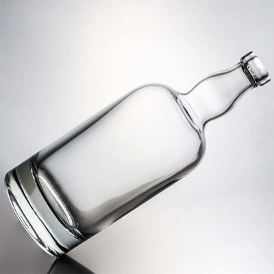 500ml 700ml 1000ml 둥근 모양의 플린트 유리 병