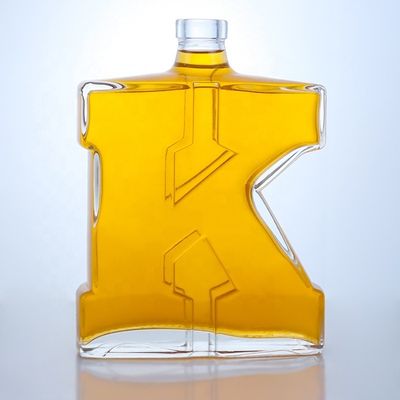 다른 음료 500ml '700ml 750ml 유리 병 테킬라 진 럼 위스키 보드카
