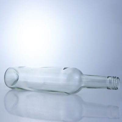 600ml 750ml 1000ml 둥근 모양 빈 긴 목 유리 술 병 진 럼 브랜디